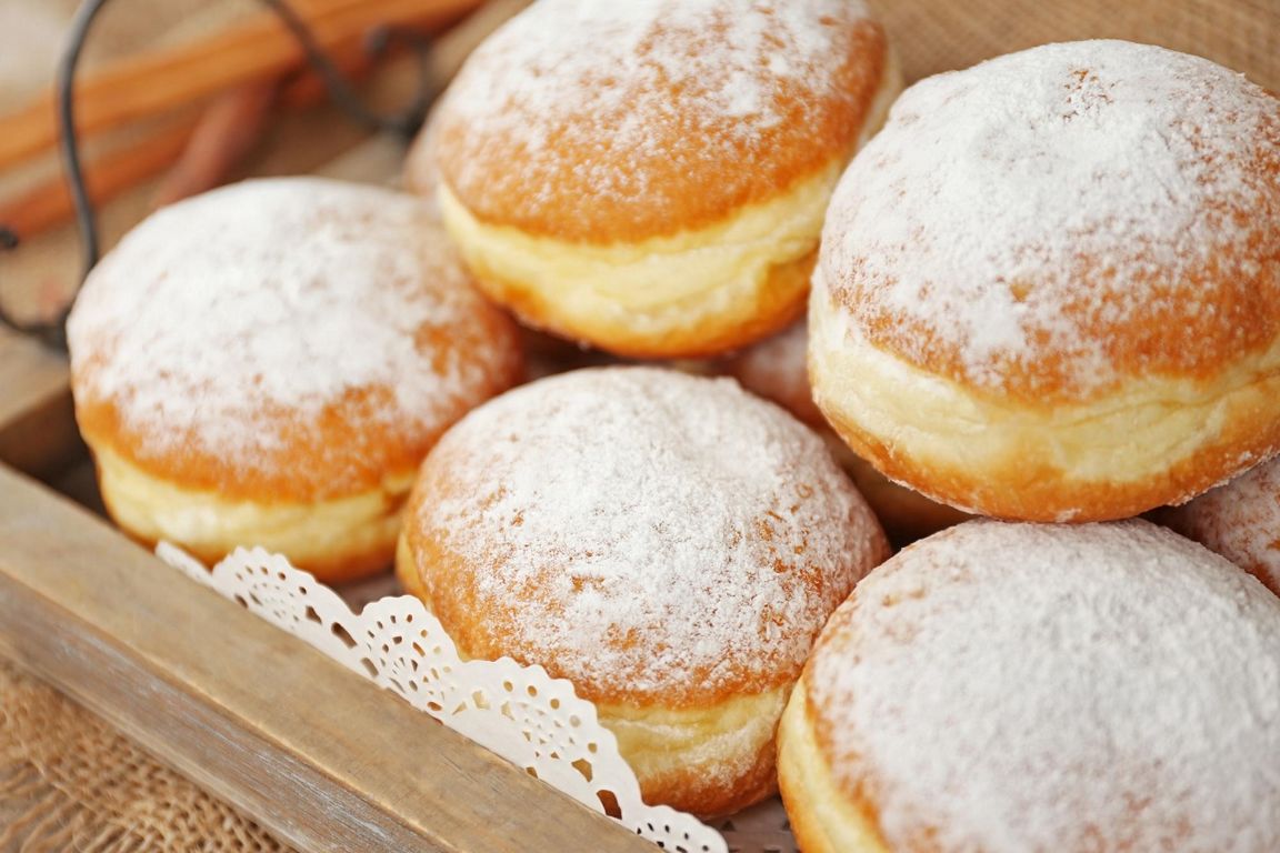 Berliner & Pfannkuchen – goldbraun & fluffig